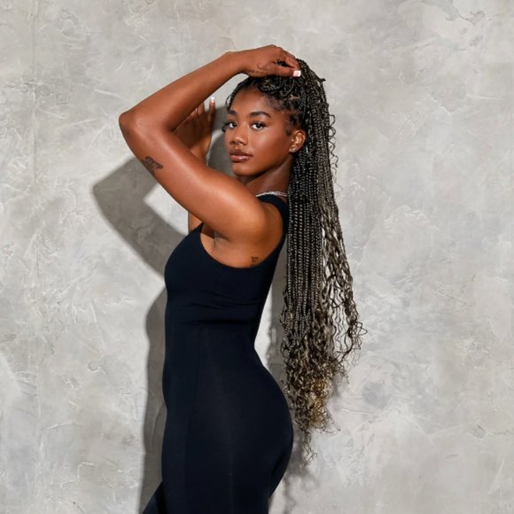 STRIPT ARI JUMPSUIT - Picture 2 of 5